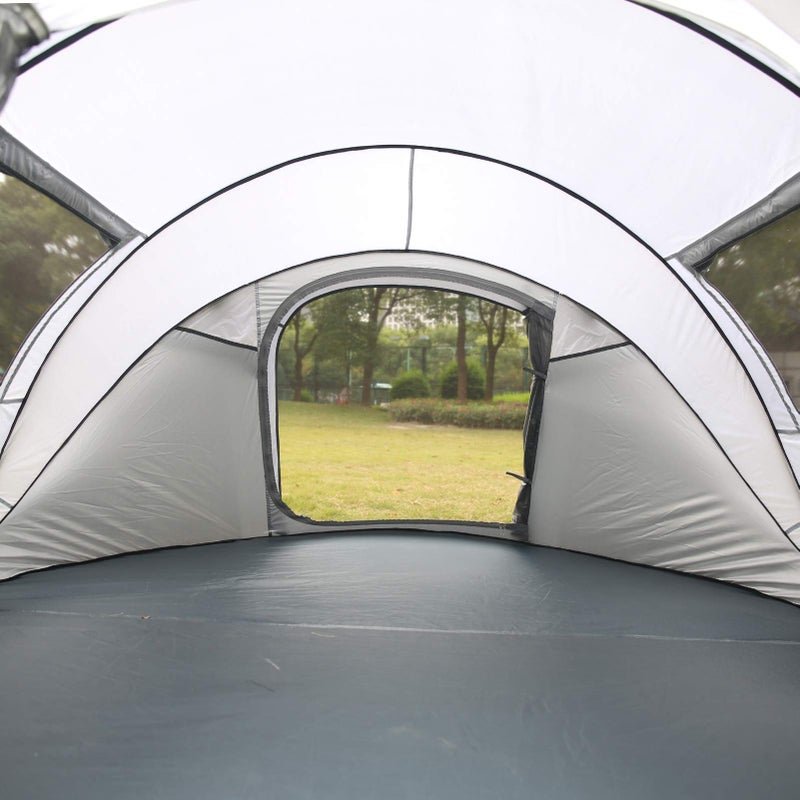 EchoSmile Instant Pop Up Camping Tent, 2/4/6 Person, Easy Setup Tent, Water Resistant Dome, Portable with Carry Bag - Image 4